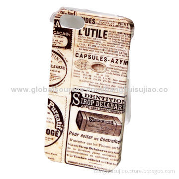 New Style Mobile Phone Case for iPhone 5/5S with IMD/IML Technology